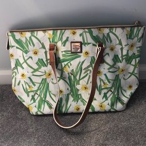 Daffodil print Dooney Bourke